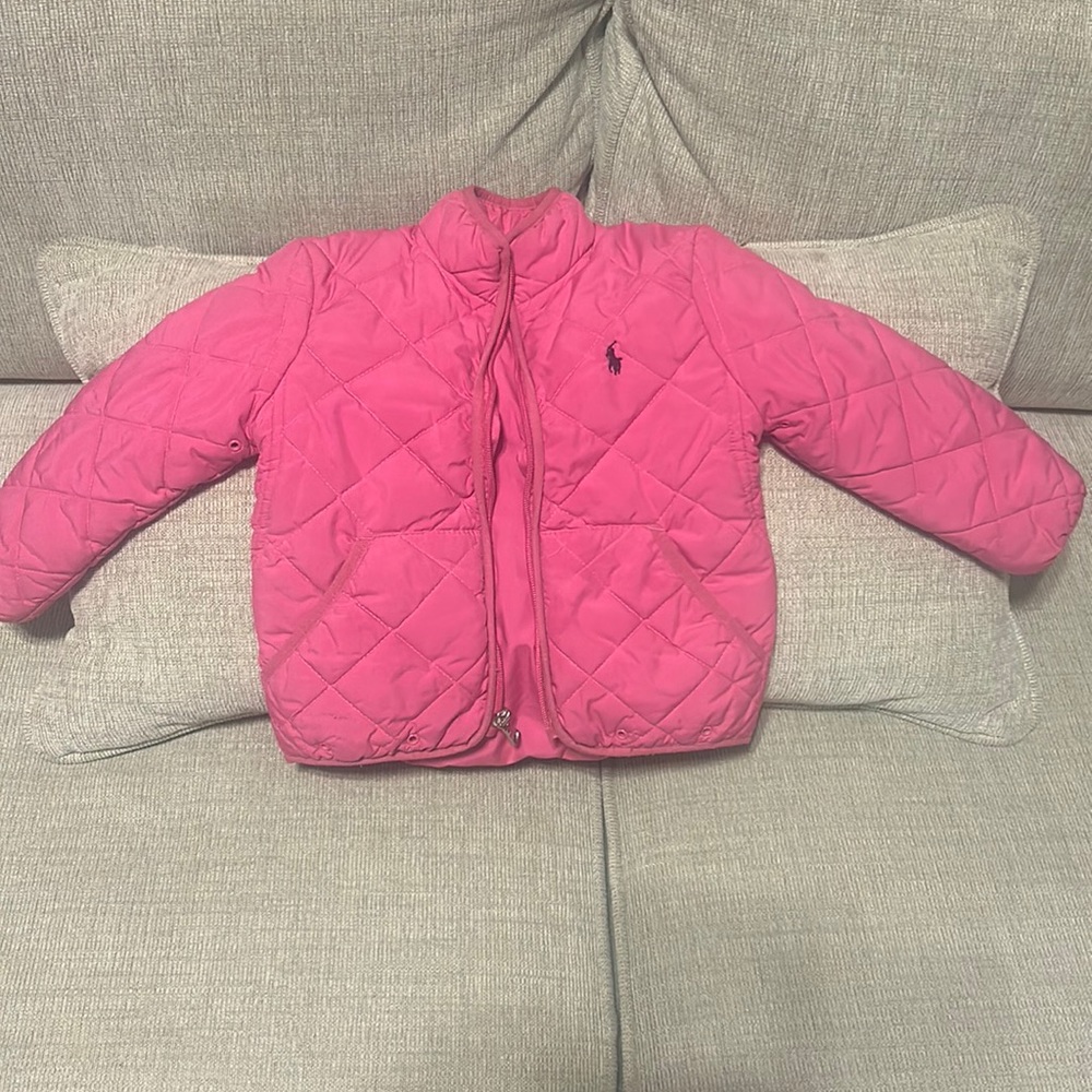 Polo Ralph Lauren Toddler girls polo puffer jacket